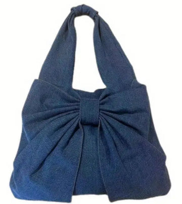 Chic Knot Denim Purse
